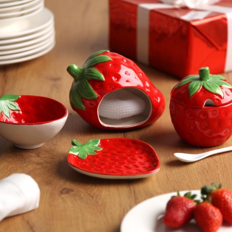 PORTA ESFREGÃO MORANGO