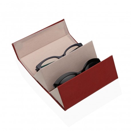 ESTOJO DUPLO ÓCULOS TERRACOTA