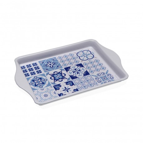 BANDEJA METÁLICA AZURITA COM ASAS