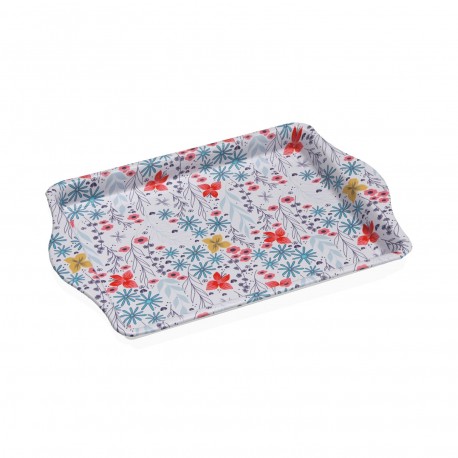 BANDEJA METÁLICA FIORELLA COM ASAS