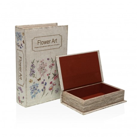 CONJUNTO 2 LIVROS DECORATIVOS