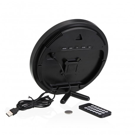 DESPERTADOR COM COMANDO PRETO