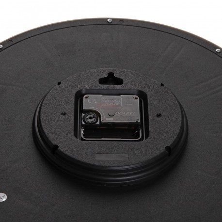 RELÓGIO DE PAREDE CINZA 33CM