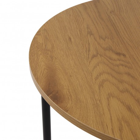 CONJUNTO MESAS CENTRO MAITE PRETAS