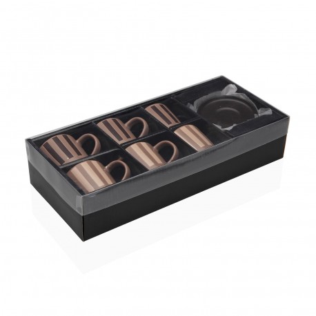 CONJUNTO 6 CHÁVENAS C/PÍRES RISCAS CASTANHAS