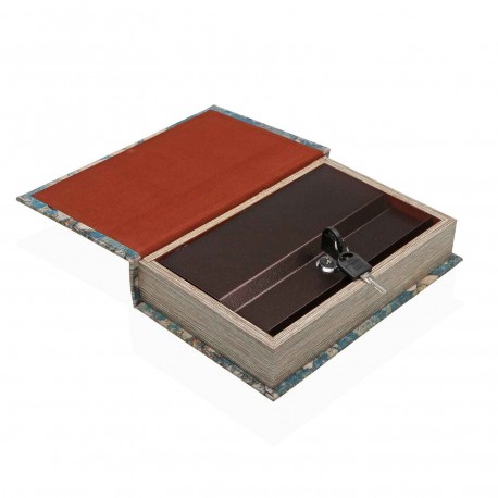 LIVRO DECORATIVO COM CADEADO