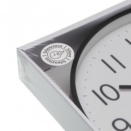RELÓGIO PAREDE PRETO 30CM
