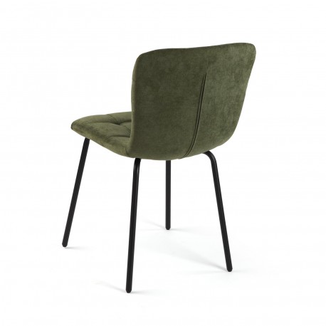 CADEIRA ESTOFADA VERDE