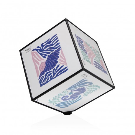 CUBO FOTOS JUNO PRETO 15 X 15