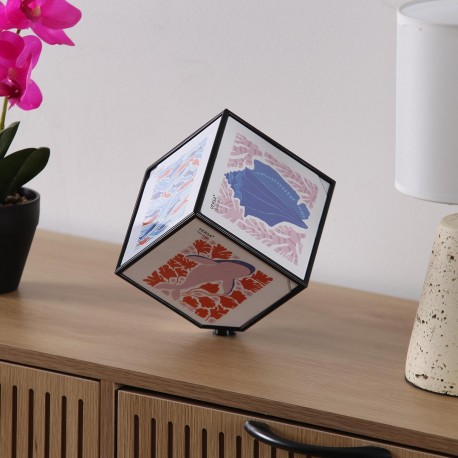 CUBO FOTOS JUNO PRETO 10 X 10