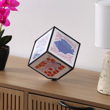 CUBO FOTOS JUNO PRETO 10 X 10