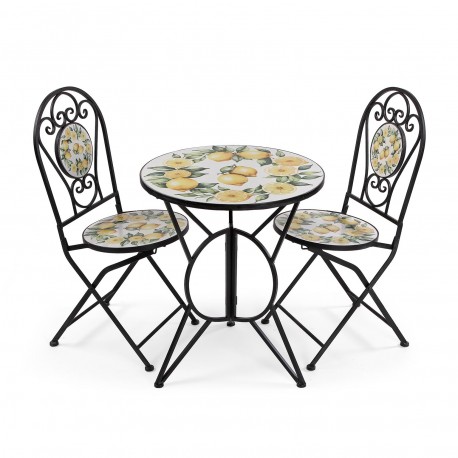 CONJUNTO MESA E 2 CADEIRAS