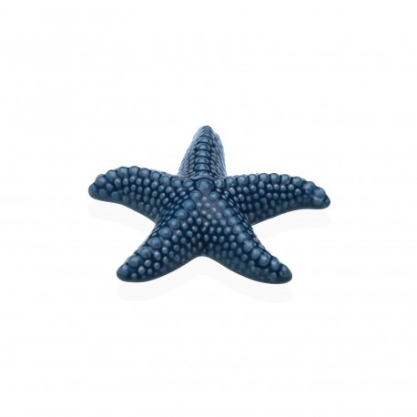 FIGURA CERÂMICA ESTRELA-MAR AZUL