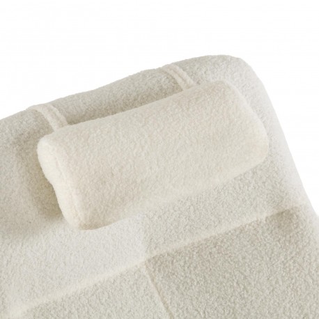 CADEIRA DE BALOIÇO ALMOFADA BEGE