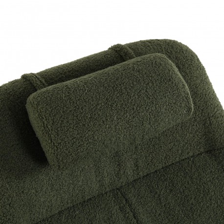 CADEIRA DE BALOIÇO ALMOFADA VERDE