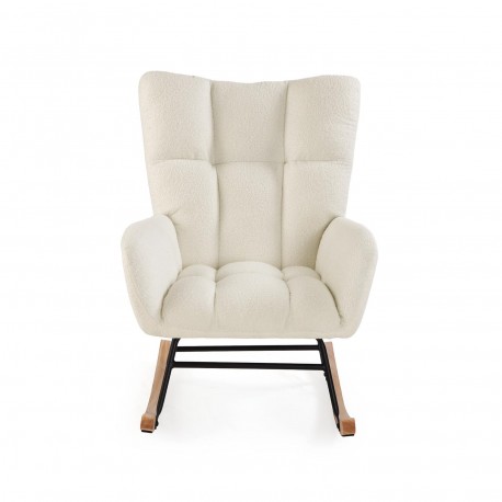 CADEIRA DE BALOIÇO BRAÇOS BEGE