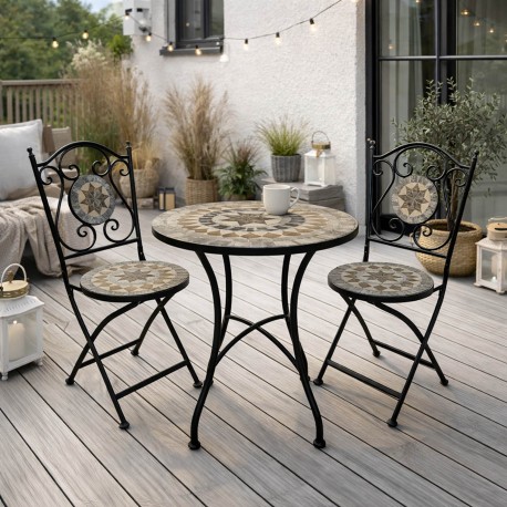 CONJUNTO MESA E 2 CADEIRAS COYA