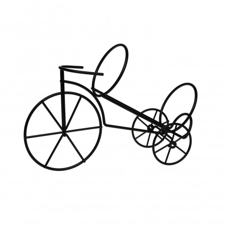 SUPORTE GARRAFA VINHO BICICLETA PRETA