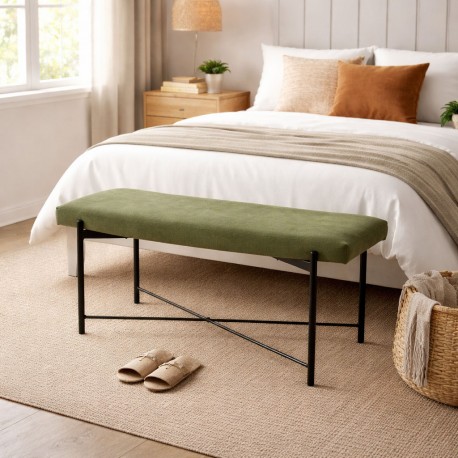 BANCO DE CAMA NILO VERDE