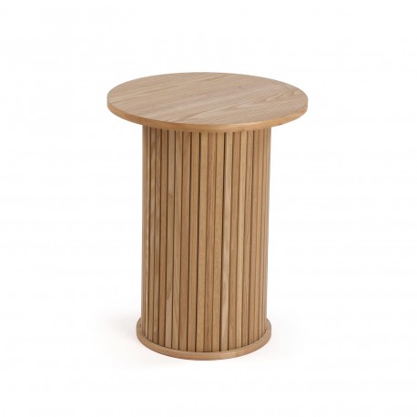 MESA DE CAFÉ REDONDA EM PINHO