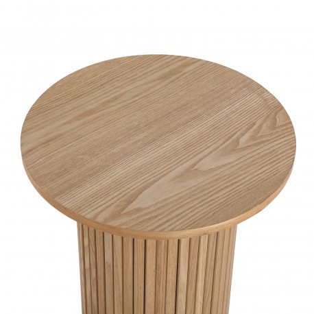 MESA DE CAFÉ REDONDA EM PINHO