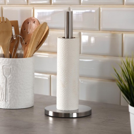 PORTA-ROLOS METÁLICO CROMADO