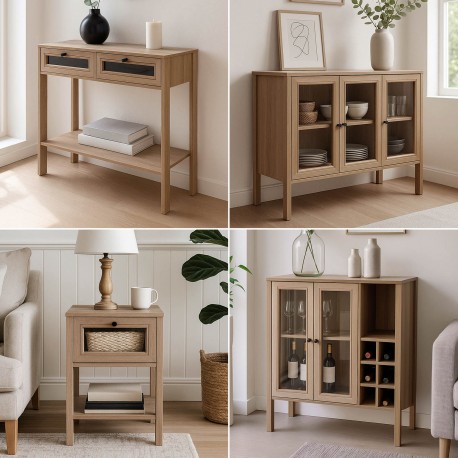 APARADOR LYDEN 2 PORTAS COM GARRAFEIRA