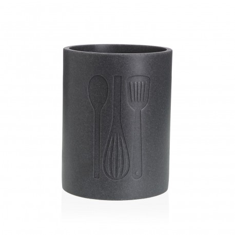 PORTA-UTENSÍLIOS COZINHA PRETO