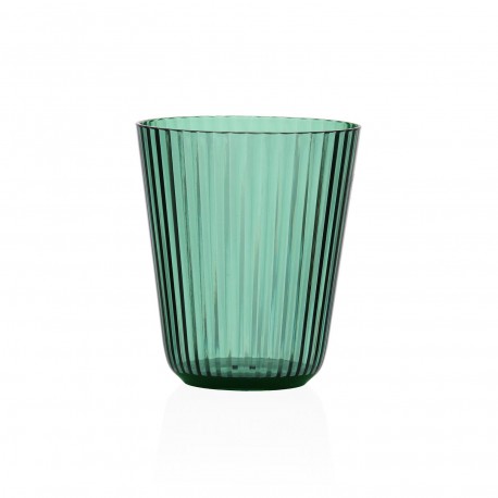 COPO TRANSPARENTE VERDE 320ML