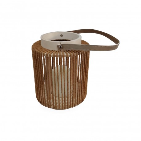FAROL LED ORAYA CASTANHO 25 CM