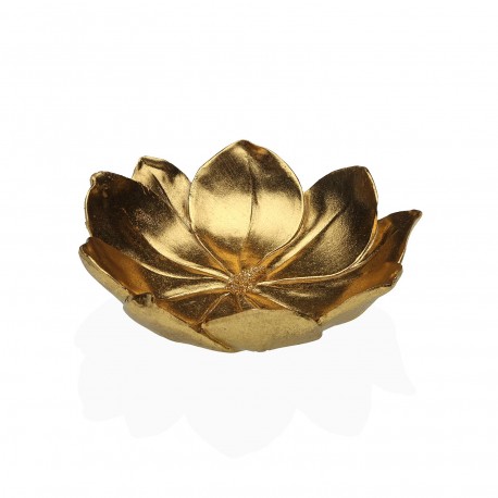 CENTRO DE MESA LÓTUS DOURADO