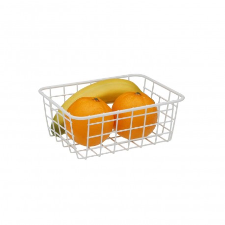 FRUTEIRA RETANGULAR BRANCA PEQUENA