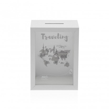 POTE PARA VIAGENS BRANCO