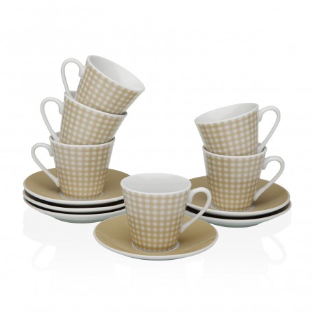 CONJUNTO 6 CAFÉ/PRATO AMELIE