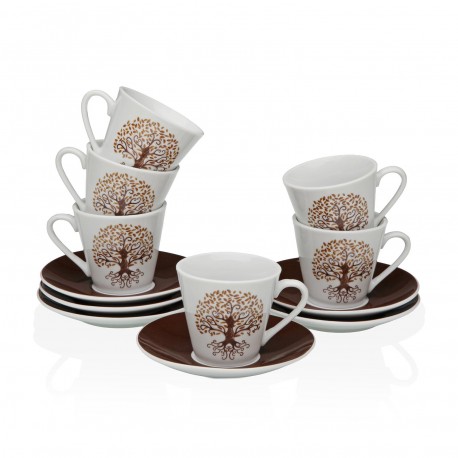 CONJUNTO 6 CAFÉ/PRATO GAIA