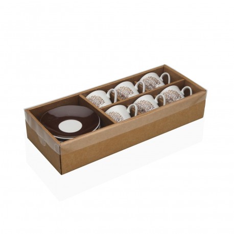 CONJUNTO 6 CAFÉ/PRATO GAIA