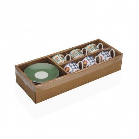 CONJUNTO 6 CAFÉ/PRATO ADHARA
