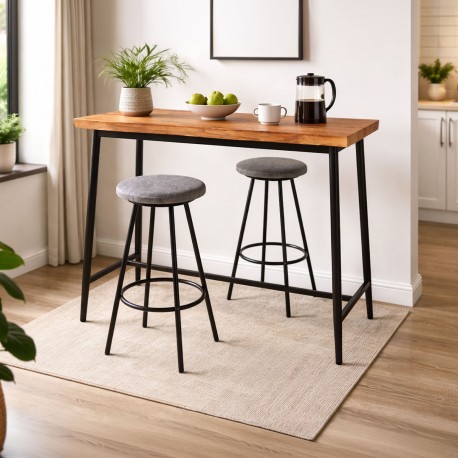 CONJUNTO MESA E 2 BANCOS LIZZY
