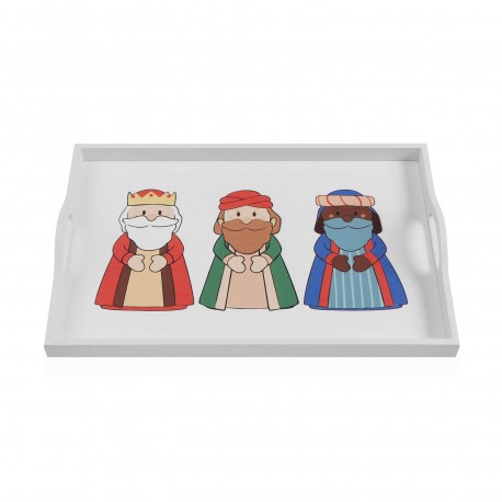 TABULEIRO MADEIRA REIS MAGOS 45X30X5