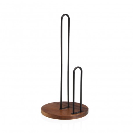 PORTA-ROLOS COZINHA PRETO