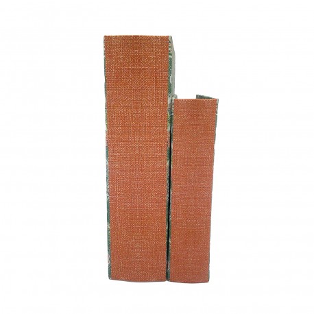 CONJUNTO 2 LIVROS DECORATIVOS VERDE