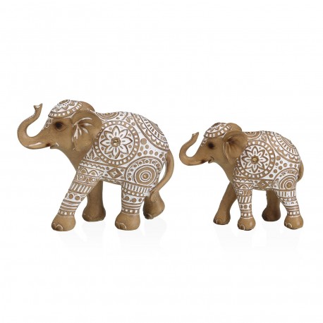 FIGURA ELEFANTE KANELA 14 CM