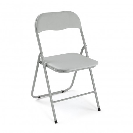 SILLA PLEGABLE TORA GRIS