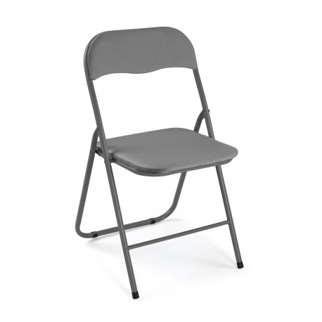 SILLA PLEGABLE TORA GRIS