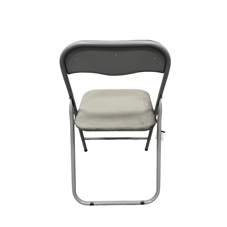 SILLA PLEGABLE TORA GRIS