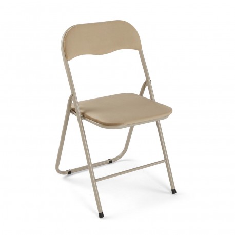 SILLA PLEGABLE TORA BEIGE