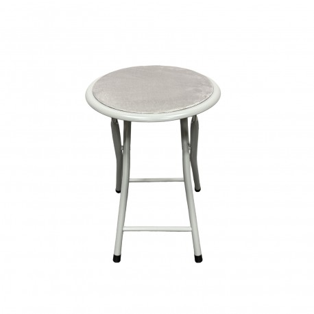 TABURETE PLEGABLE TOBY GRIS