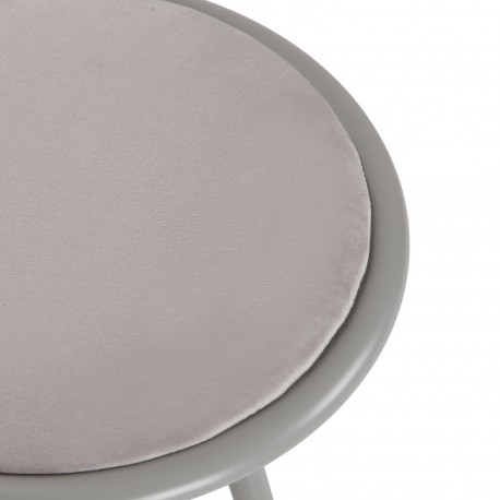 TABURETE PLEGABLE TOBY GRIS