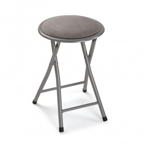TABURETE PLEGABLE TOBY GRIS