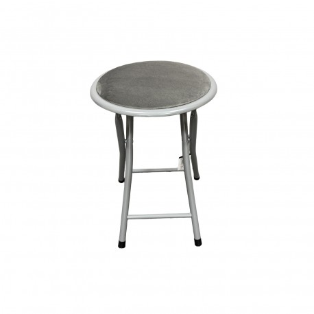 TABURETE PLEGABLE TOBY GRIS